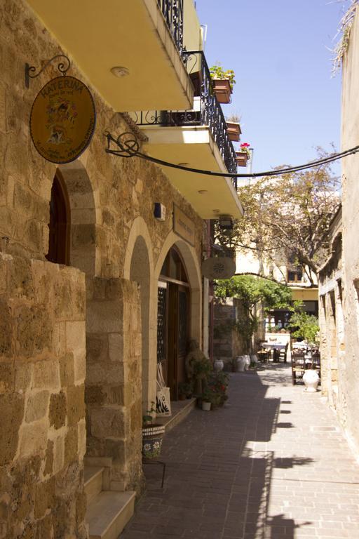 Katerina Traditional Rooms Chrissi Akti Chania Exterior foto